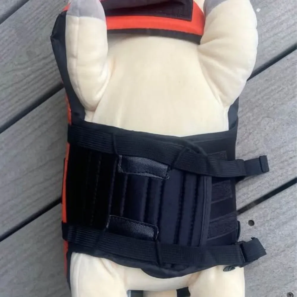 Outward Hound Dog Life Jacket Vest Adjustable Orange Small Pet Life Preserver